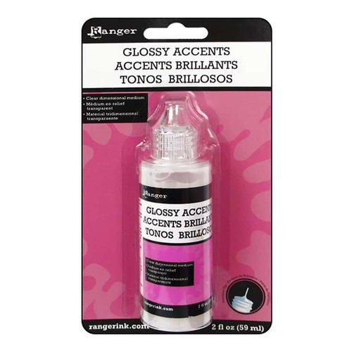 Ranger Ink - Glossy Accents - Clear Dimensional Embellishment