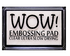 WOW Embossing - Clear Ultra Slow Drying Embossing Pad