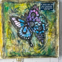 PaperArtsy Mixed Media Journal Page