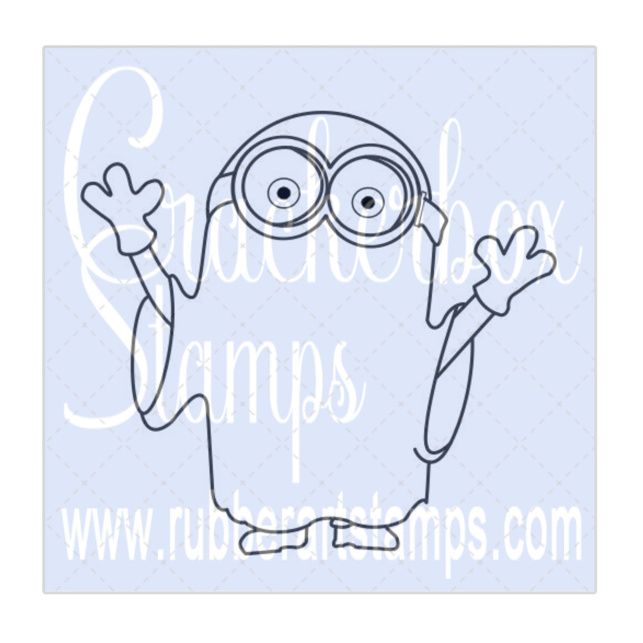 Crackerbox Stamps - Ghost Minion